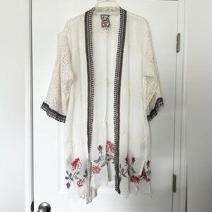 Embroidered Kimono